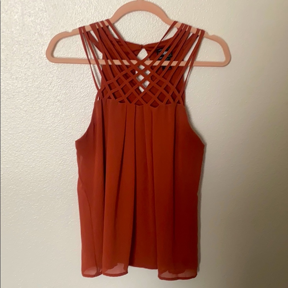 Cage Neck Blouse